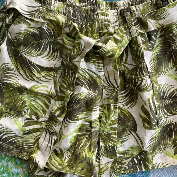 Chaser Cotton Belted Shorts Tropical Size Medium - Picture 5 of 5